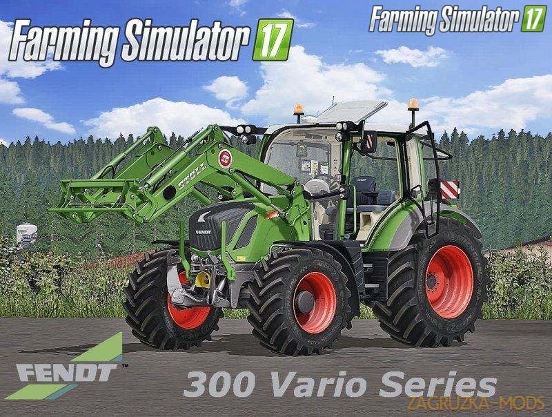 Tractors Fendt 300 Vario Full Pack v1.0 for Fs17