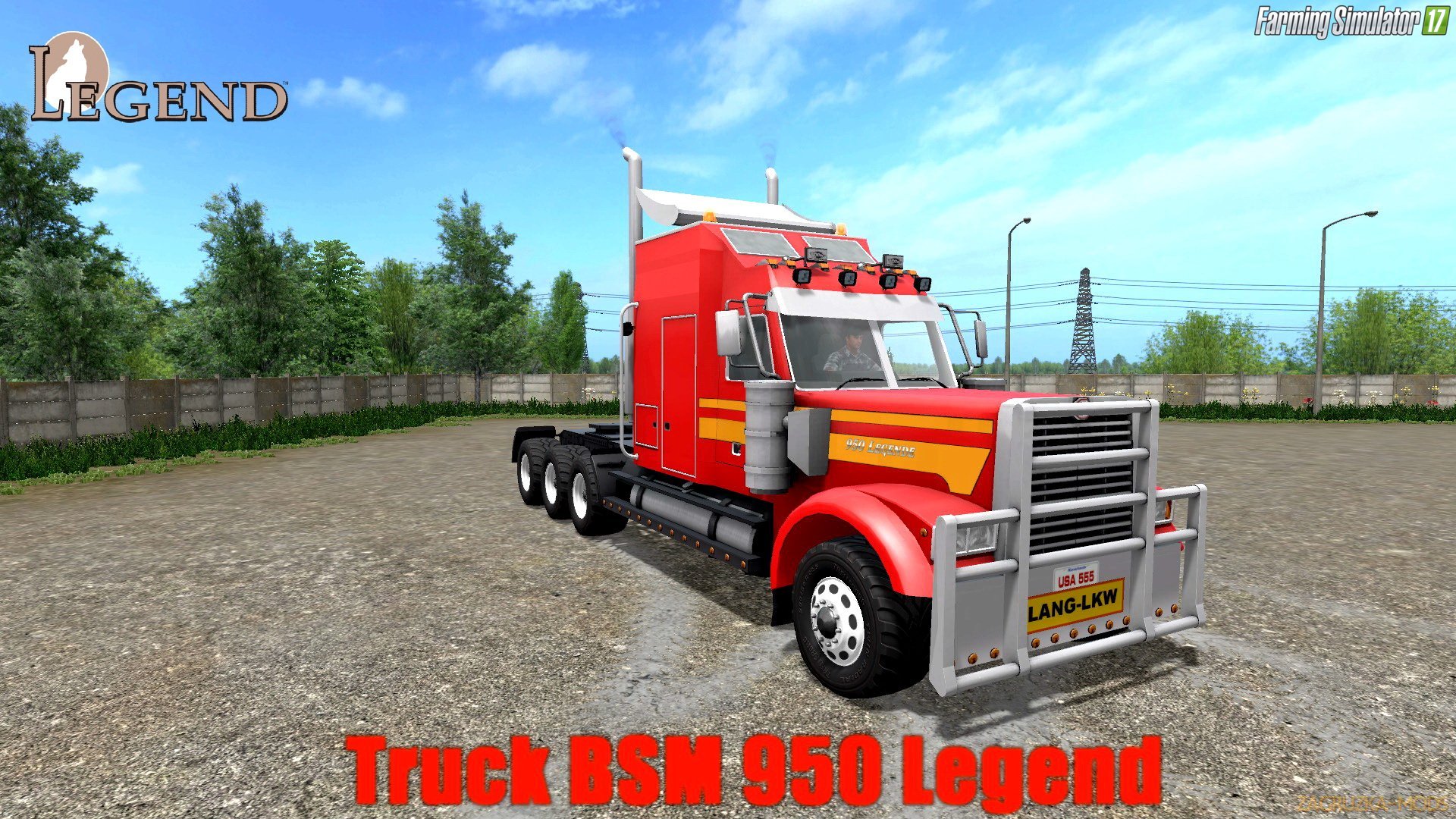 Truck BSM 950 Legend v1.0 for FS 17