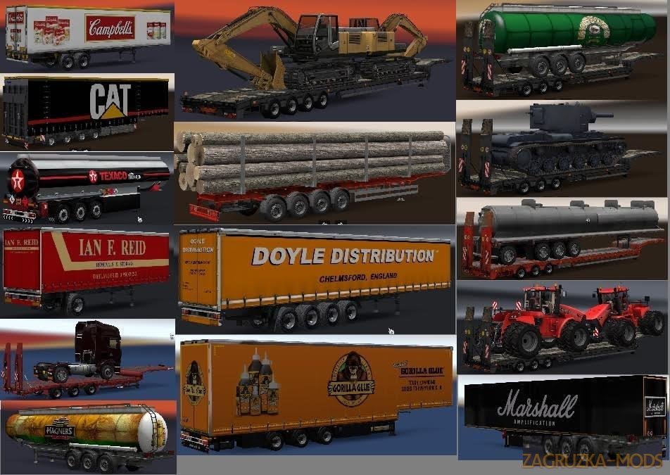 Chris45 Trailers Pack v 9.07 [1.28.x]