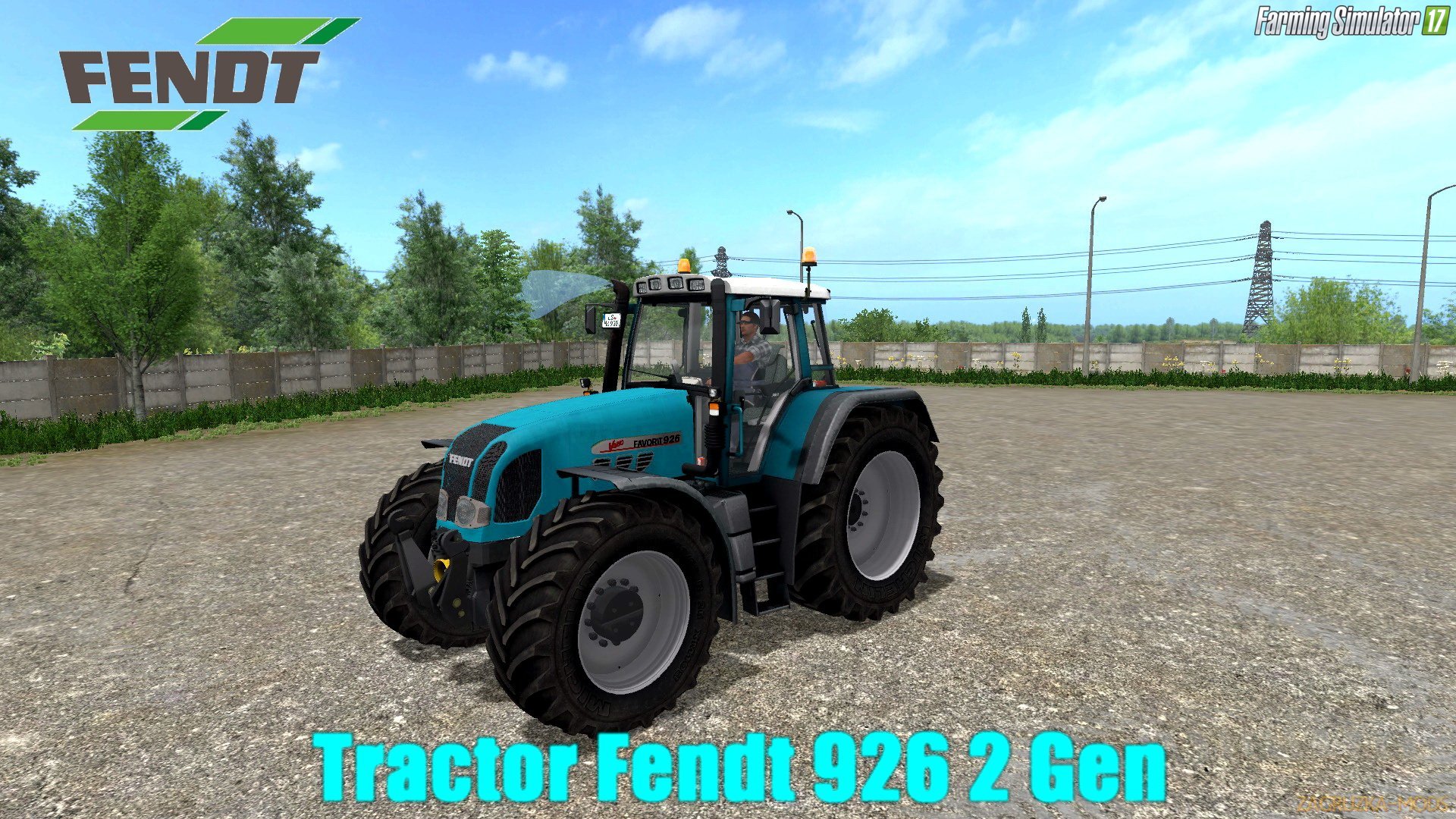 Fendt 926 2 Gen v1.0 for FS 17