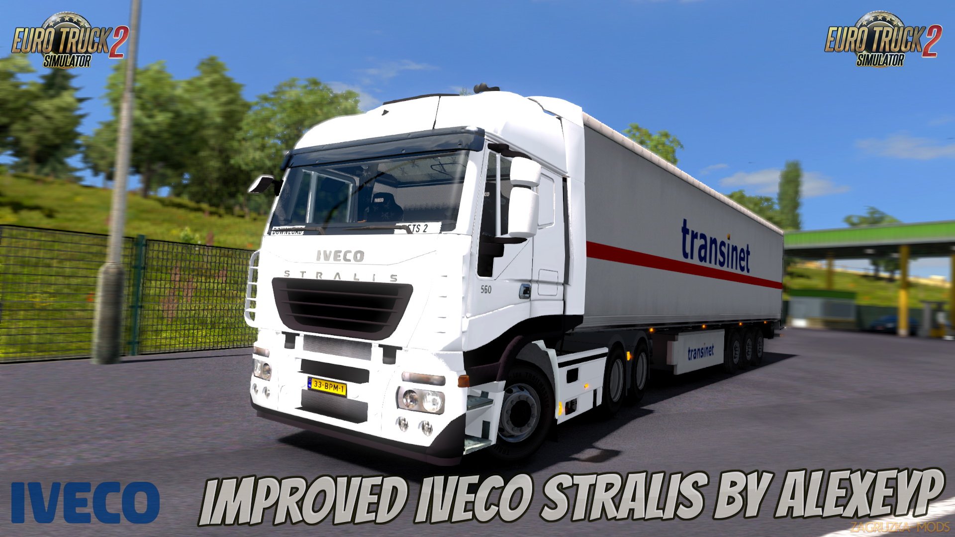 Improved Iveco Stralis Truck v1.2 by AlexeyP (1.31.x) for ETS 2