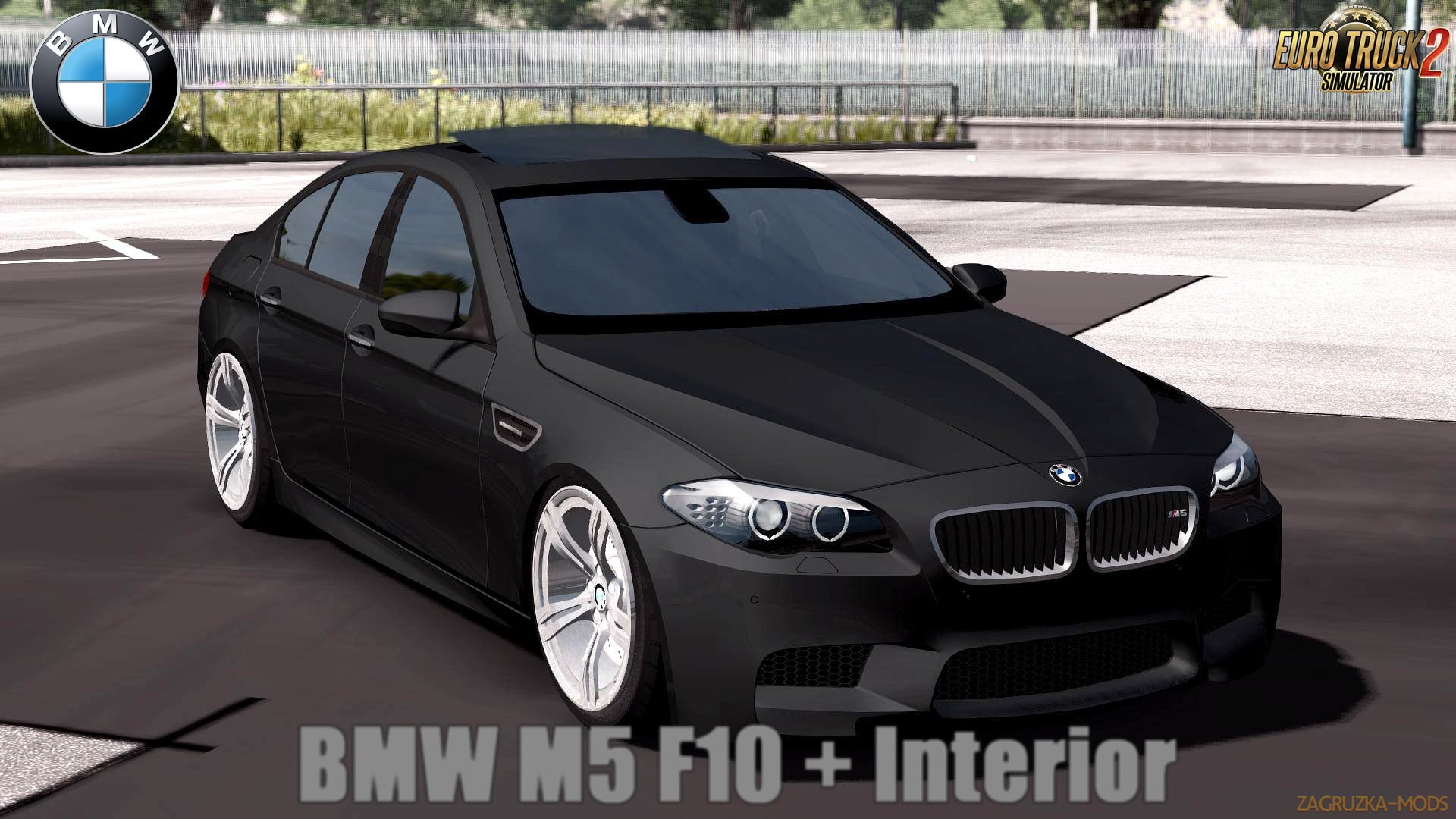BMW M5 F10 + Interior v3.0 (Upgraded) (1.28.x) for ETS 2