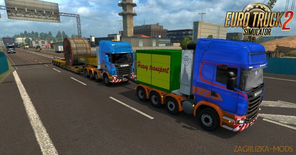 Scania R Heavy Haul Convoy Mod [1.30]