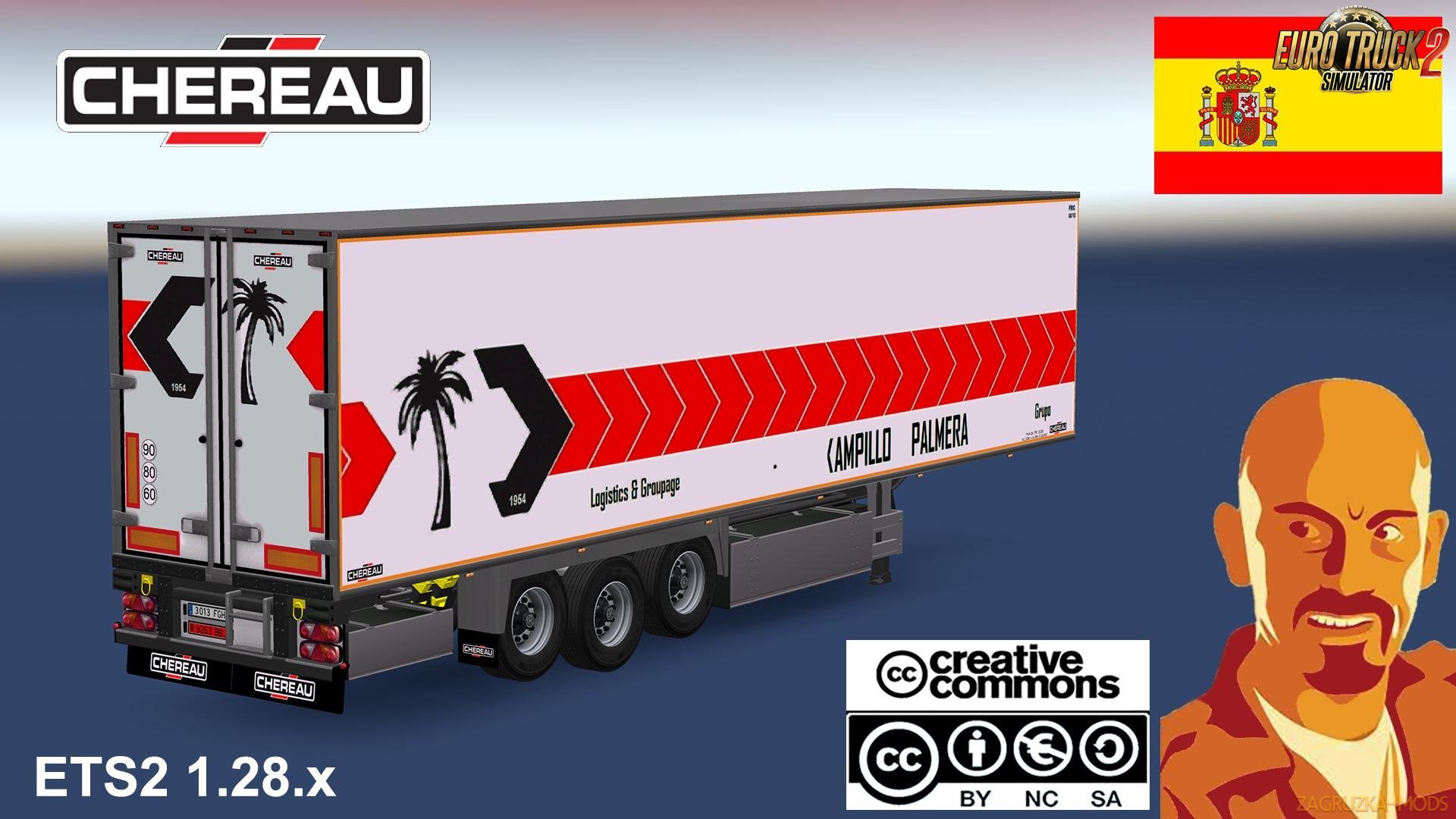 Chereau Spanish Agencies Trailer [1.28.x]