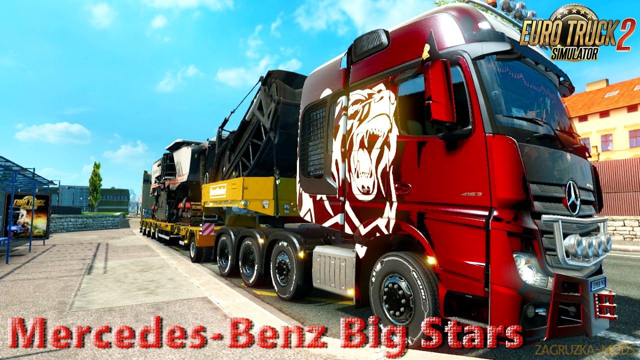 Big Stars - Actros/Arocs SLT v1.5.3.1 [1.31.x]