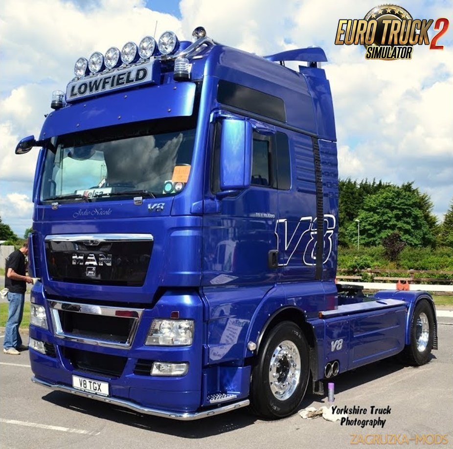 MAN TGX V8 Sound v1.1 by Kameer