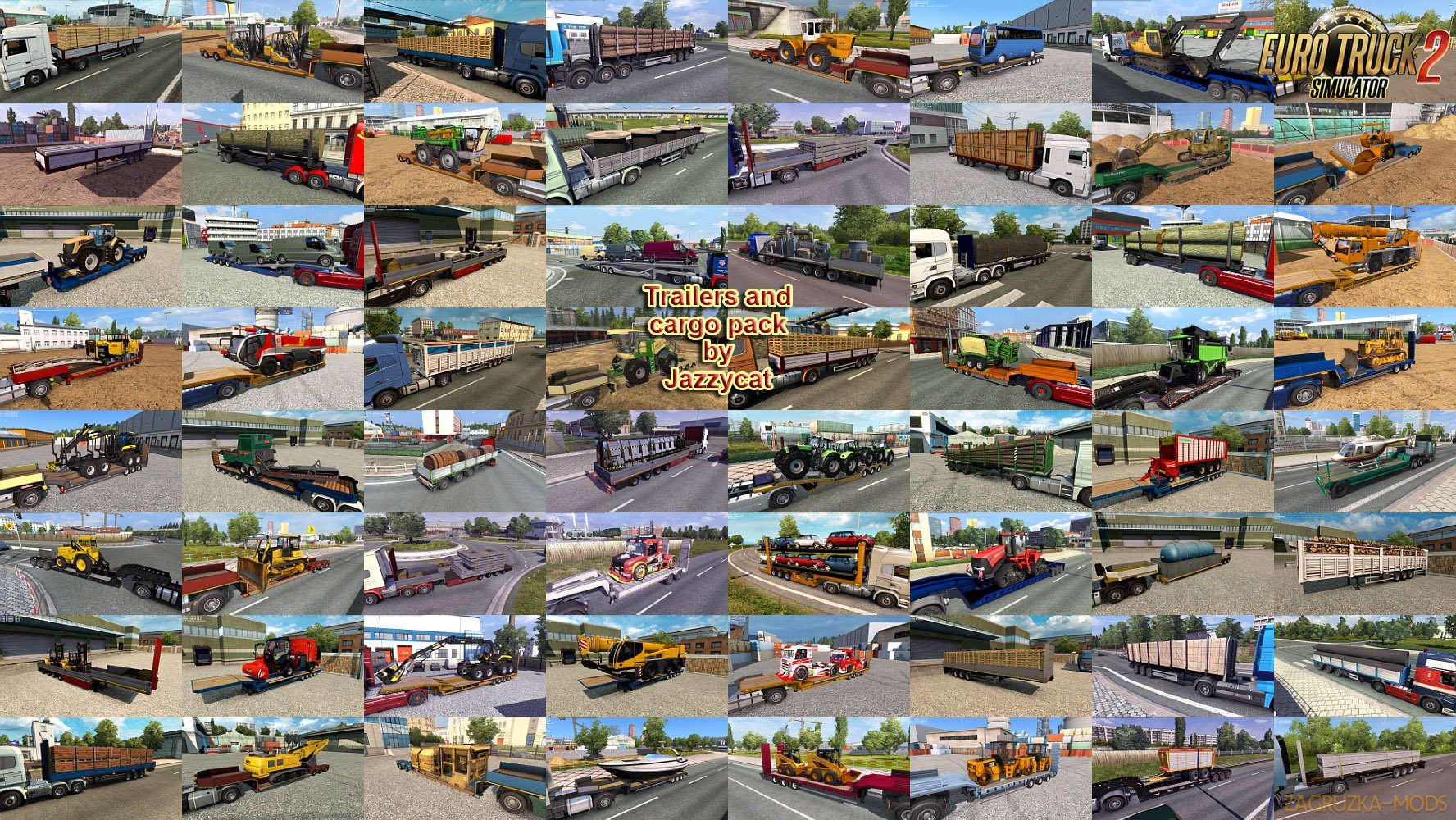 Trailers and Cargo Pack v5.6 by Jazzycat Trailers and Cargo Pack v5.6 by Jazzycat