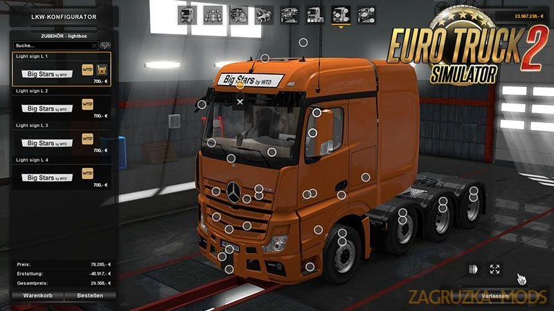 Big Stars - Actros/Arocs SLT v1.5 [1.28.x| Big Stars - Actros/Arocs SLT v1.5 [1.28.x|