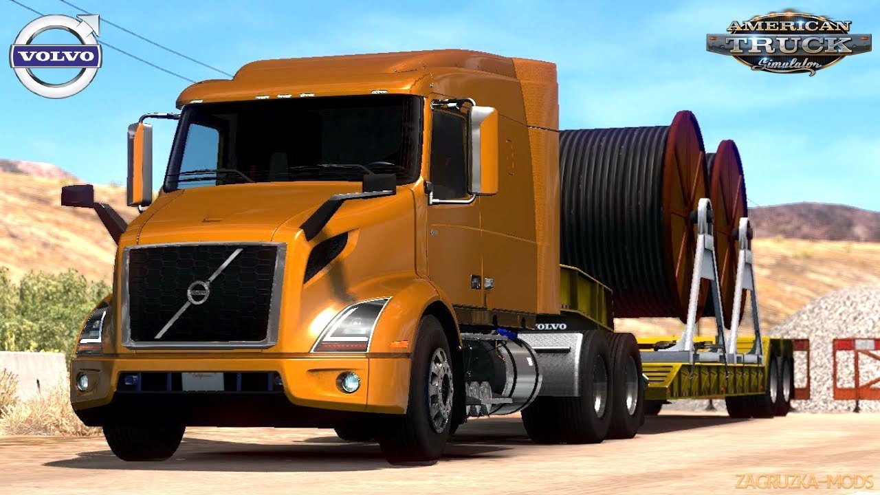 Volvo VNR 640 2018 + Interior v1.0 (1.31.x) for ATS Volvo VNR 640 2018 + Interior v1.0 (1.31.x) for ATS