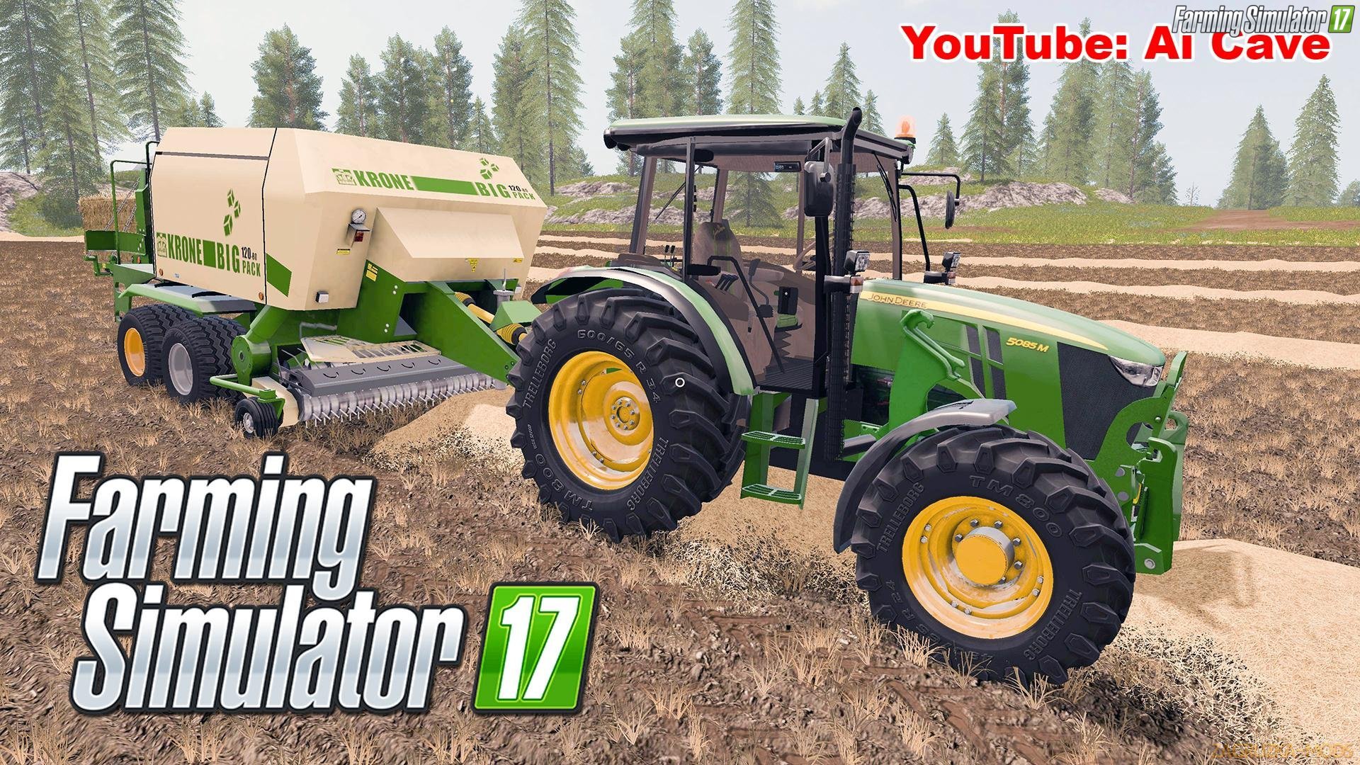 JOHN DEERE 5085M Tractor for Fs17 JOHN DEERE 5085M Tractor for Fs17