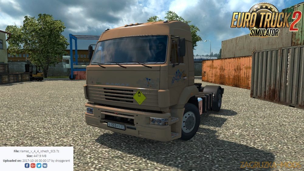 KamAZ 53602 v 4.4 + SiSL Mega Pack for Ets2