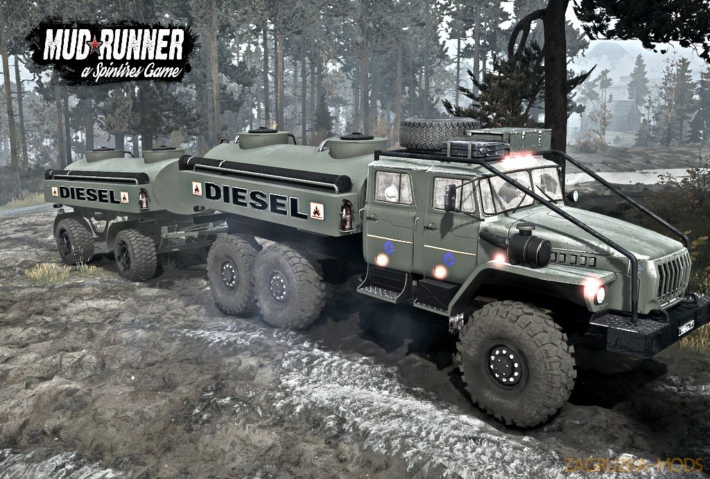 Ural-4320-1912-60 v1.0 (v26.10.17) for SpinTires: MudRunner Ural-4320-1912-60 v1.0 (v26.10.17) for SpinTires: MudRunner