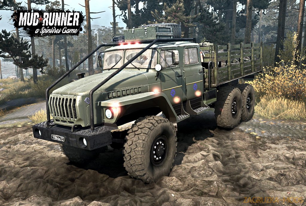 Ural-4320-1912-60 v1.0 (v26.10.17) for SpinTires: MudRunner