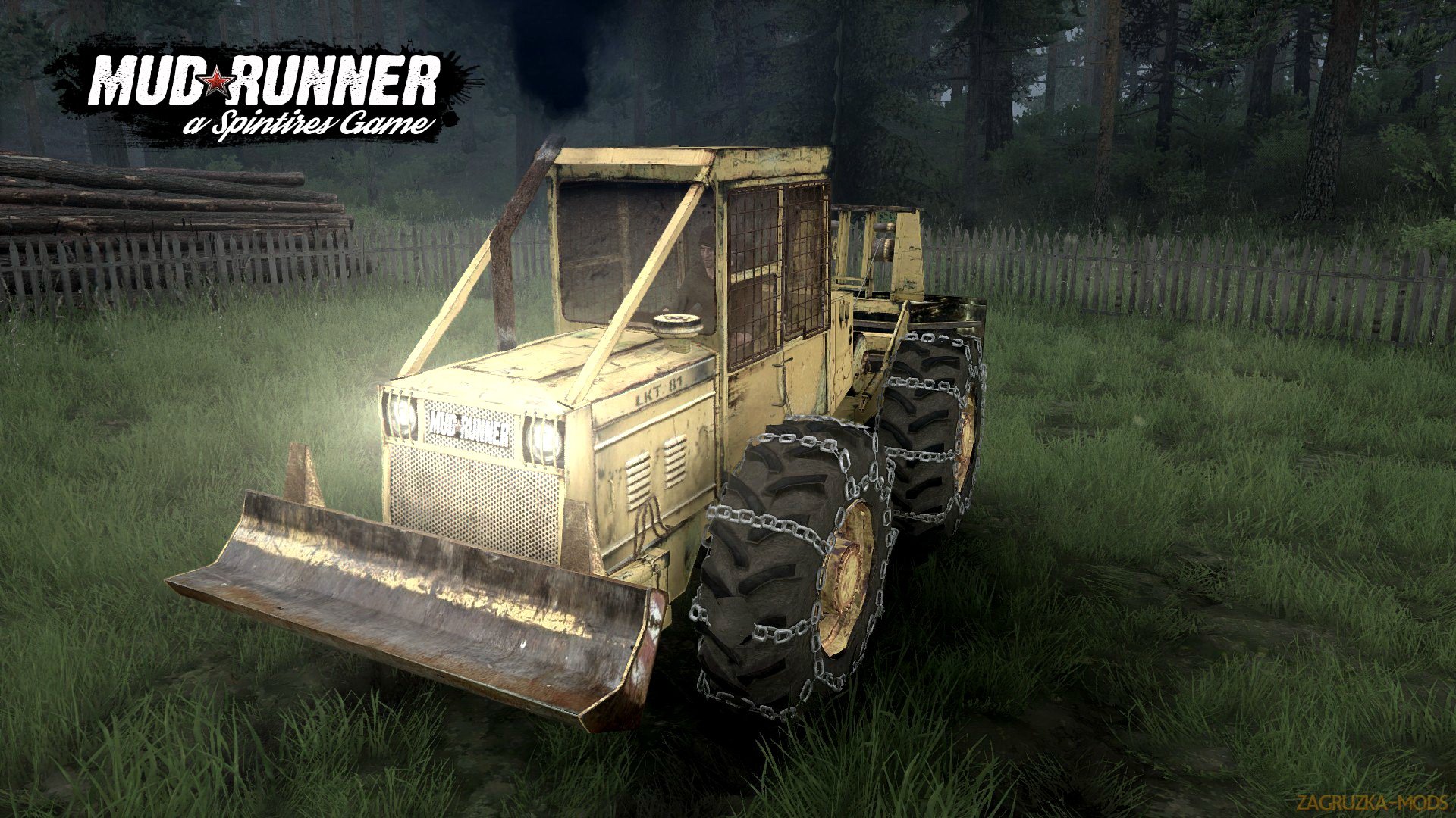 Tractor LKT-81 v1.0 (v26.10.17) for SpinTires: MudRunner Tractor LKT-81 v1.0 (v26.10.17) for SpinTires: MudRunner