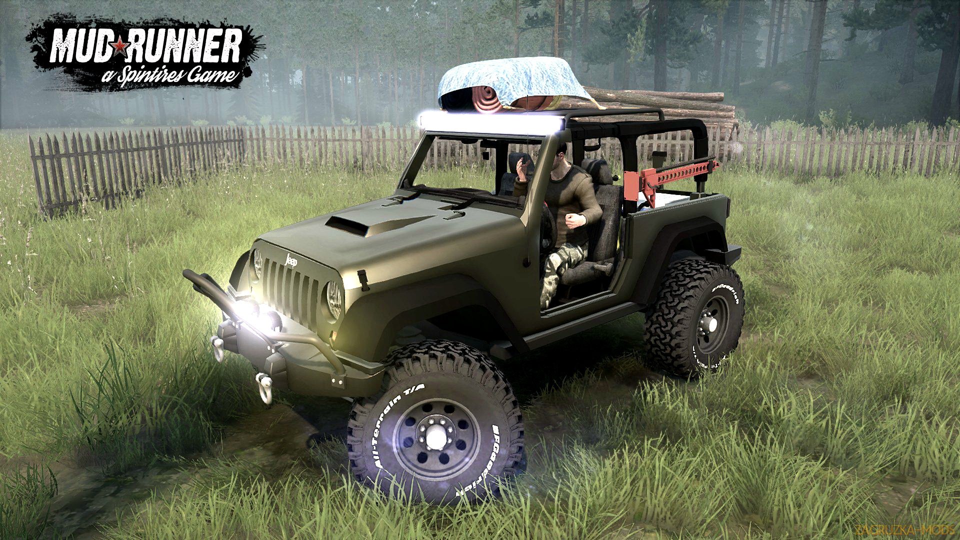 Jeep Wrangler JK v1.0 (v26.10.17) for SpinTires: MudRunner