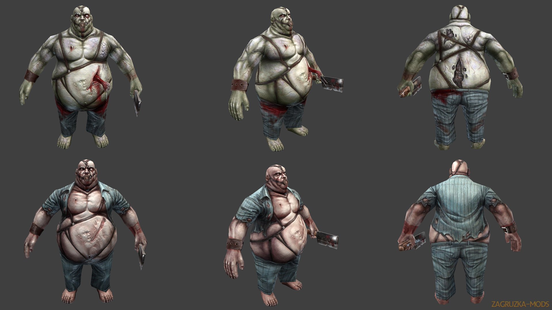 Heavy Zombie Skin v1.0 for CS:GO
