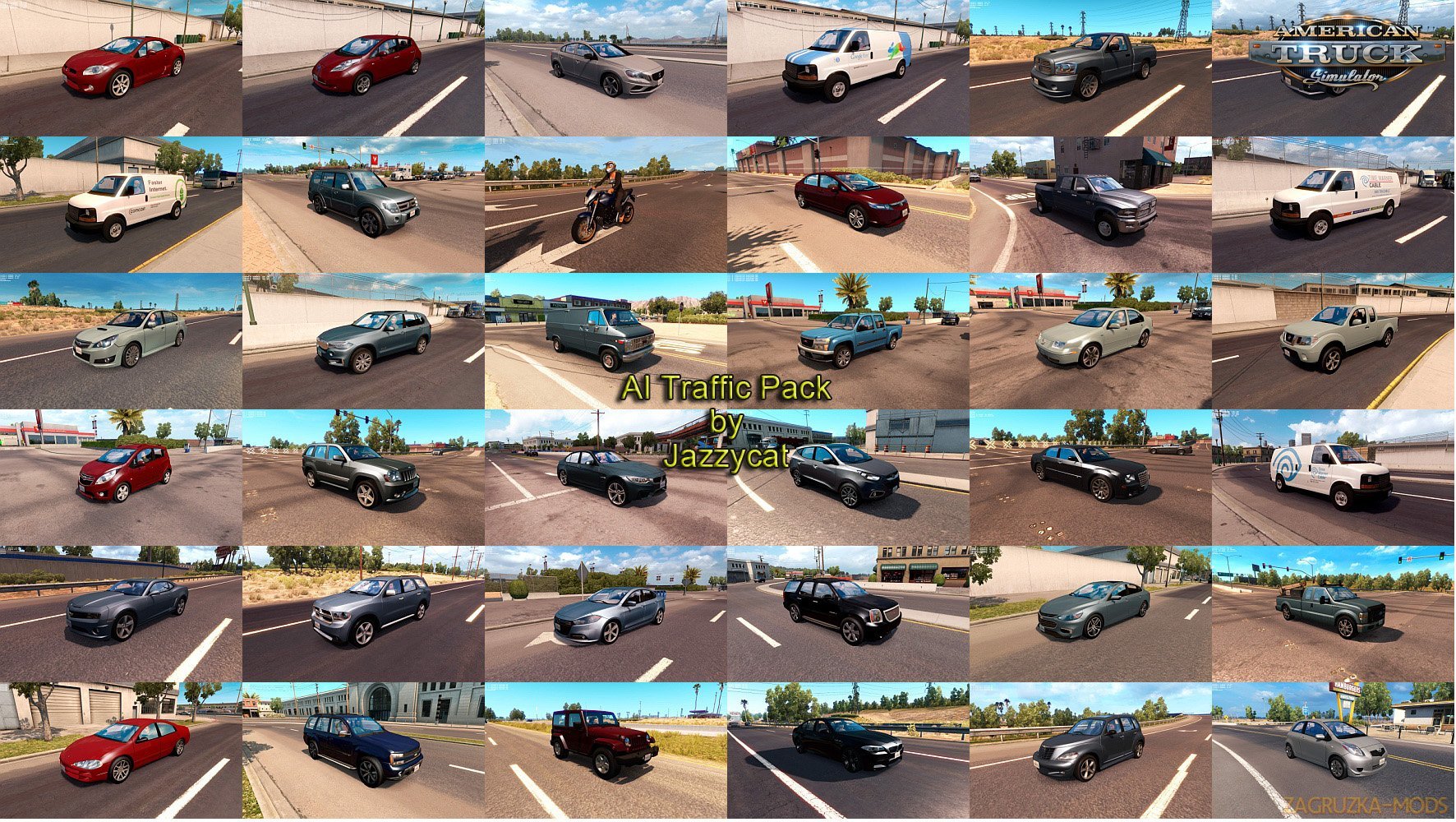 AI Traffic Pack v3.5 by Jazzycat AI Traffic Pack v3.5 by Jazzycat