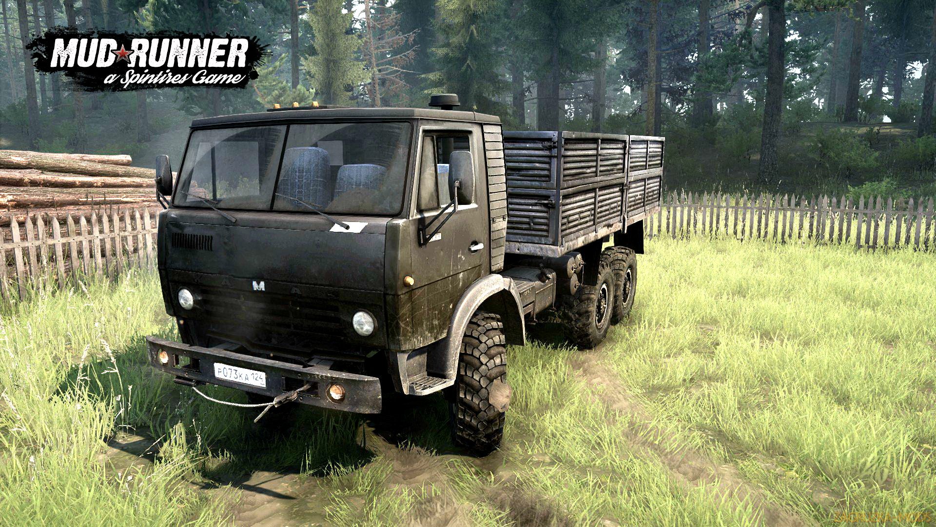 KamAZ-4310 Life v1.0 (v26.10.17) for Spin Tires: MudRunner