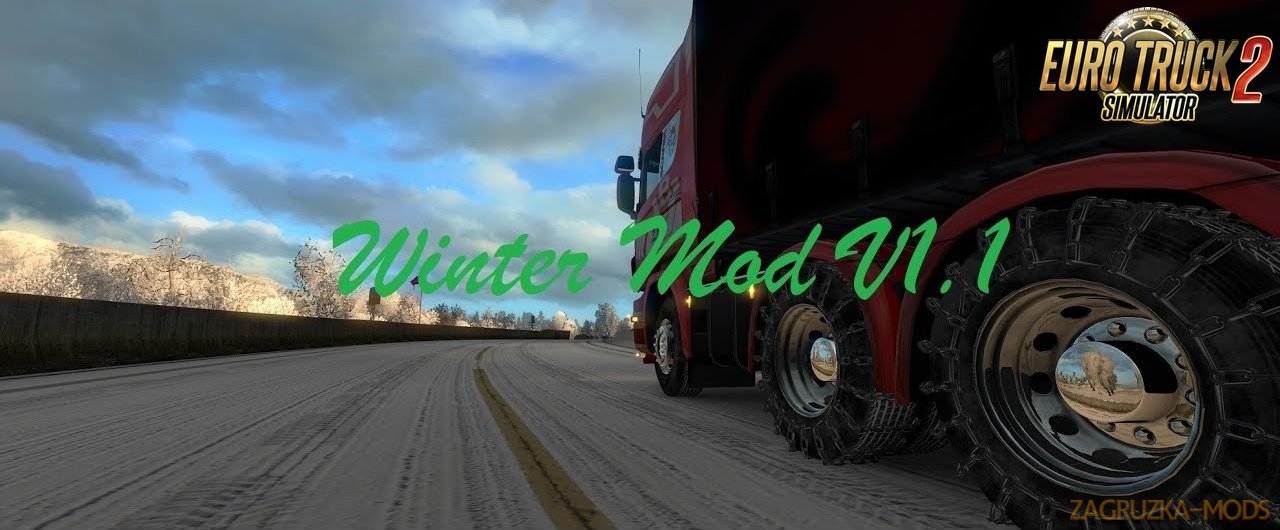 Winter Mod v1.1 for Ets2