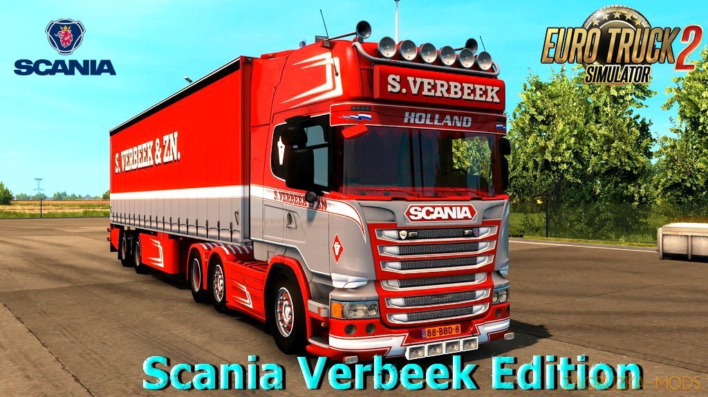 Scania R440 Verbeek Edition v1.0 (1.28.x) for ETS 2