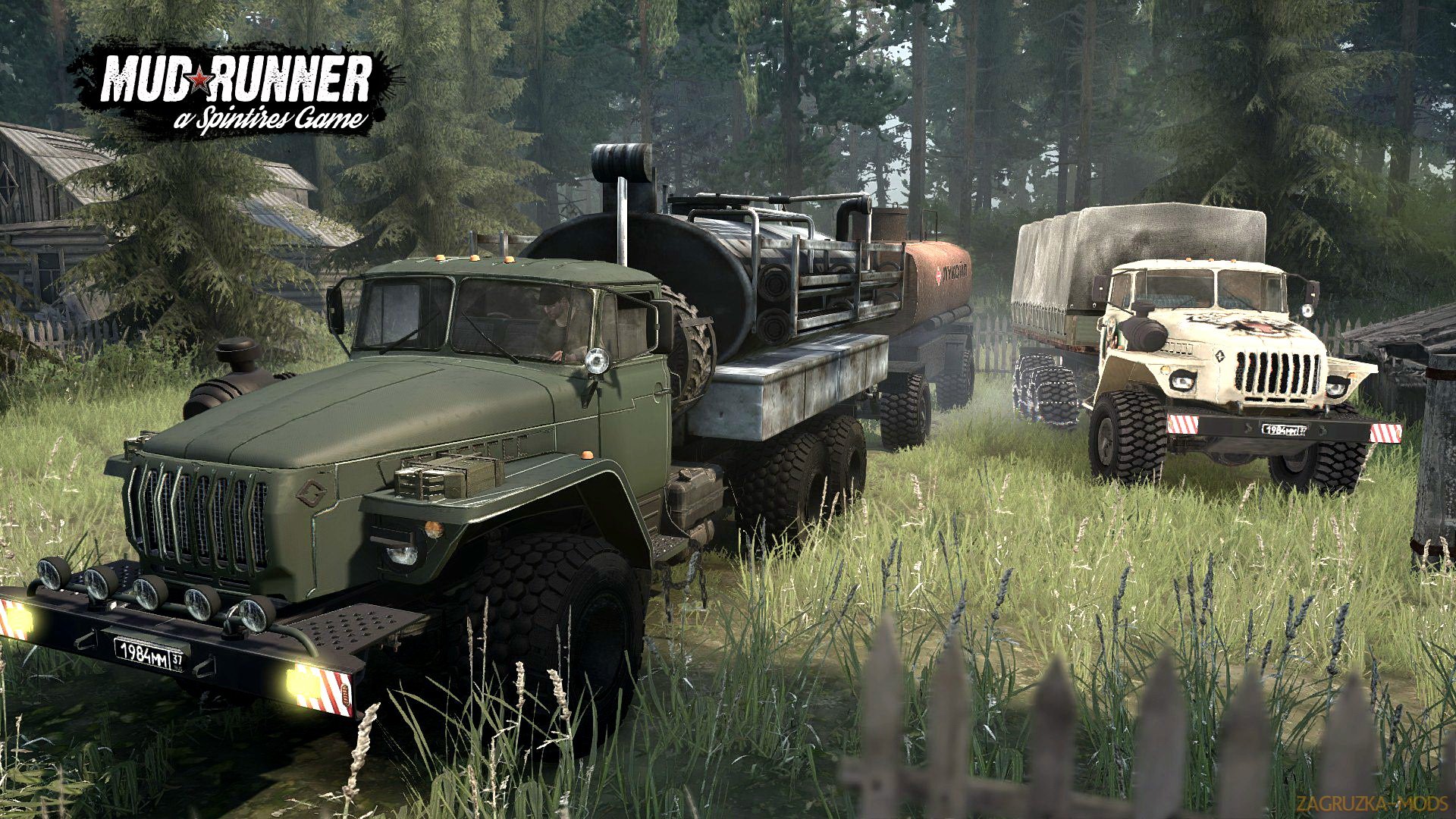 Ural-4320 v1.0 (v26.10.17) for Spin Tires: MudRunner