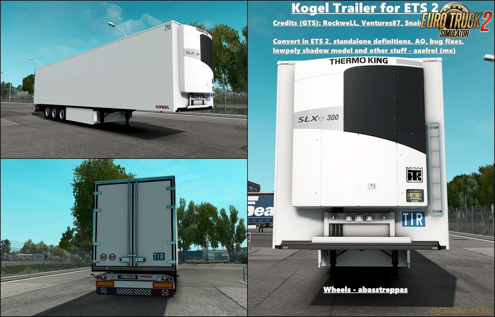 Trailer Kogel - Update v1.28.x