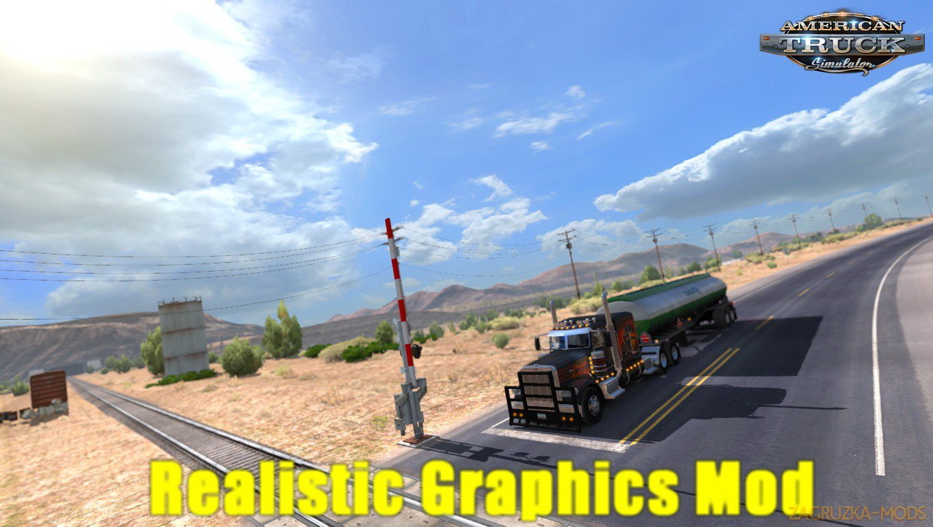 Realistic Graphics Mod v2.0.2 by Frkn64 (1.30.x) for ATS