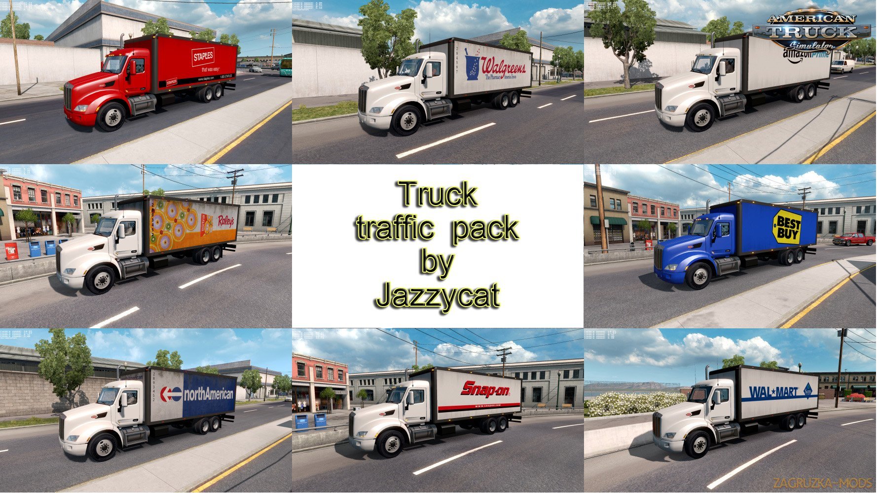 Truck Traffic Pack v1.8 by Jazzycat