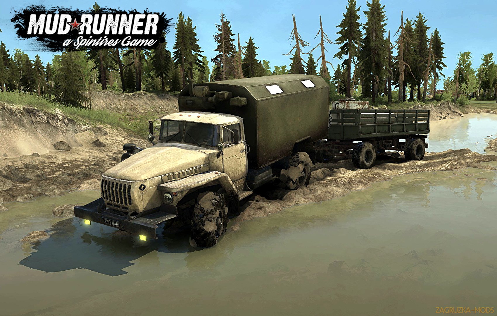 Ural-43206 v1.0 (v26.10.17) for SpinTires: MudRunner