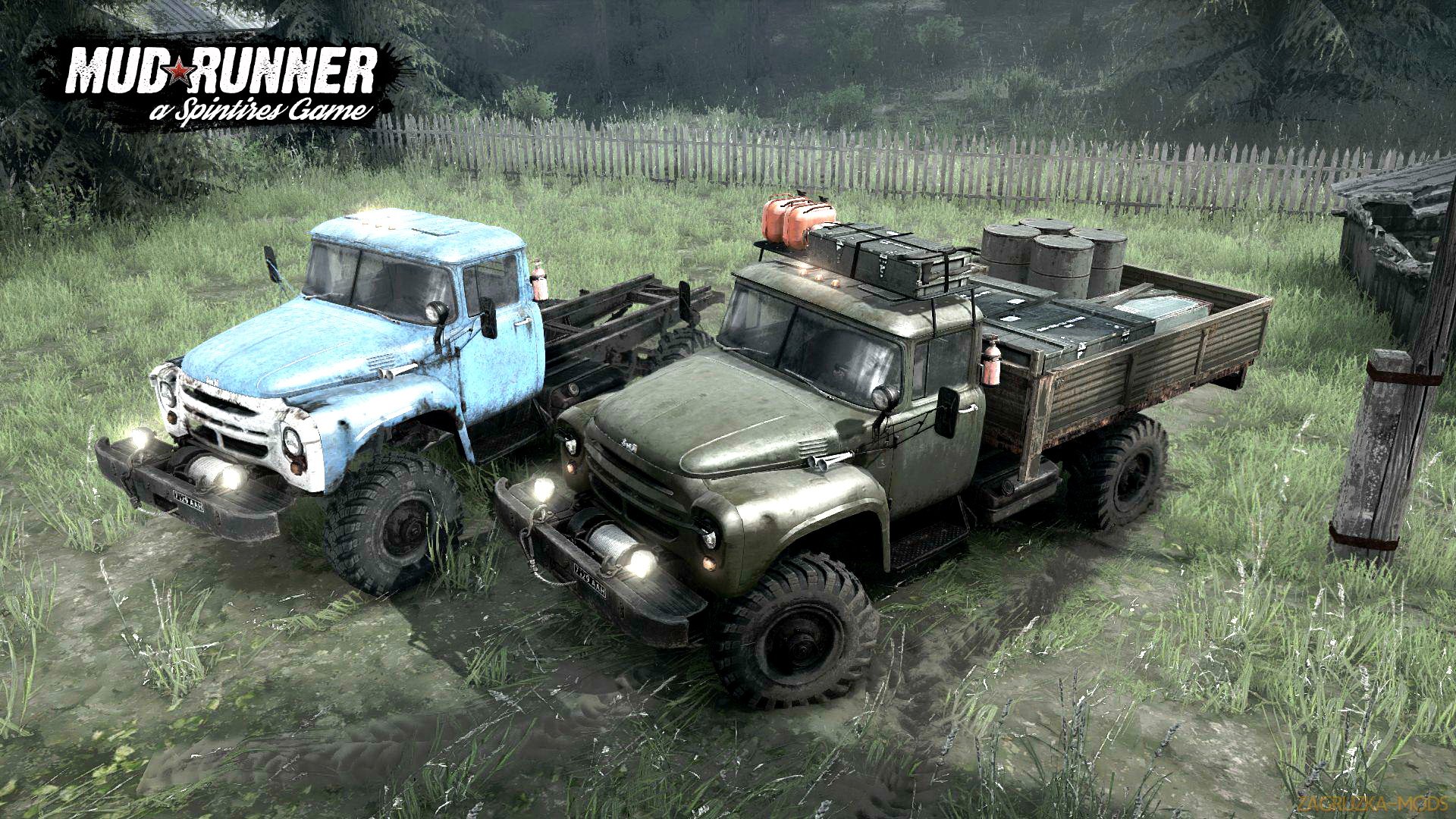 Type Z-66 v1.0 (Updated) (v26.10.17) for Spin Tires: MudRunner