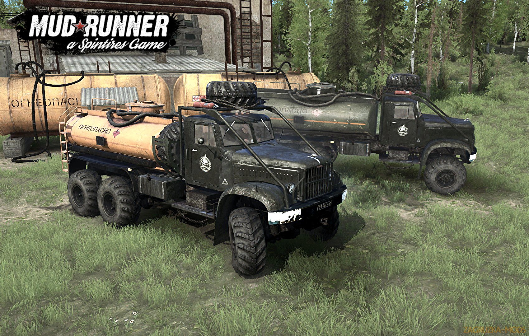 Truck YAAZ-214 v1.0 (v26.10.17) for Spin Tires: MudRunner