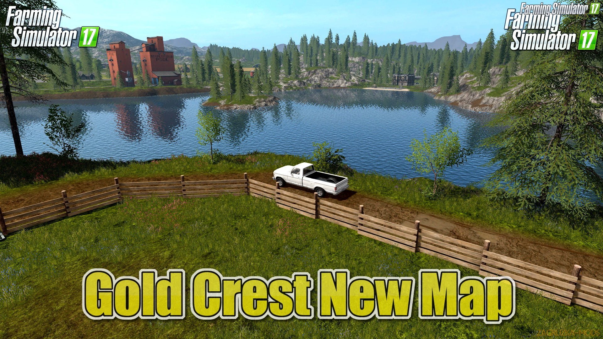 Gold Crest New Map v1.0 for FS 17