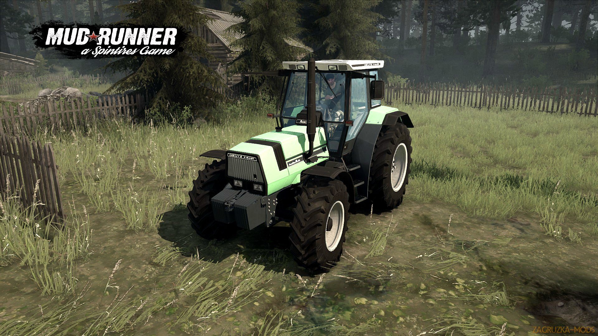 Tractor Deutz Agro 661 v1.0 (v07.11.17) for Spin Tires: MudRunner Tractor Deutz Agro 661 v1.0 (v07.11.17) for Spin Tires: MudRunner