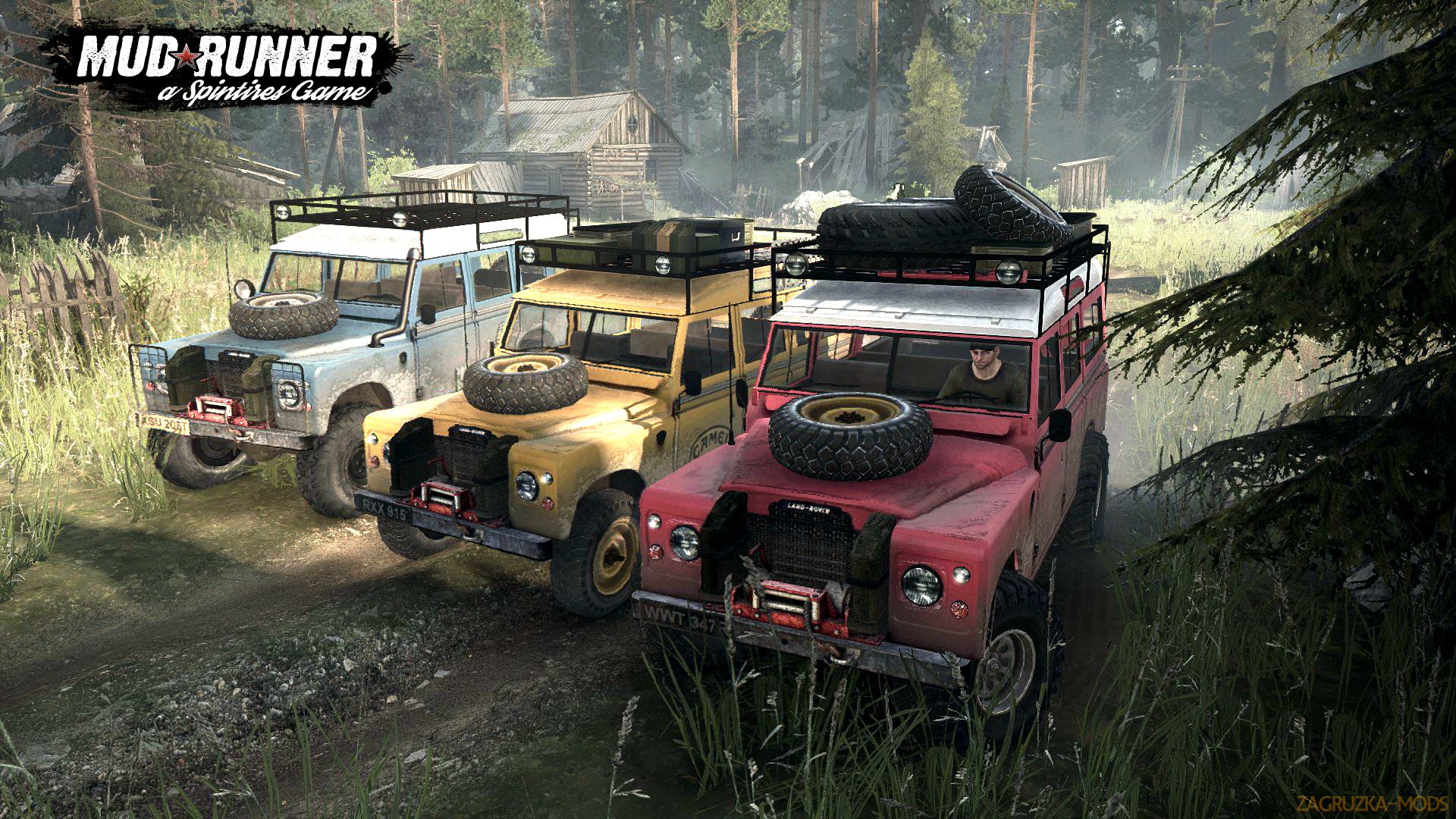 Land Rover series III v1.0 (v07.11.17) for Spin Tires: MudRunner Land Rover series III v1.0 (v07.11.17) for Spin Tires: MudRunner