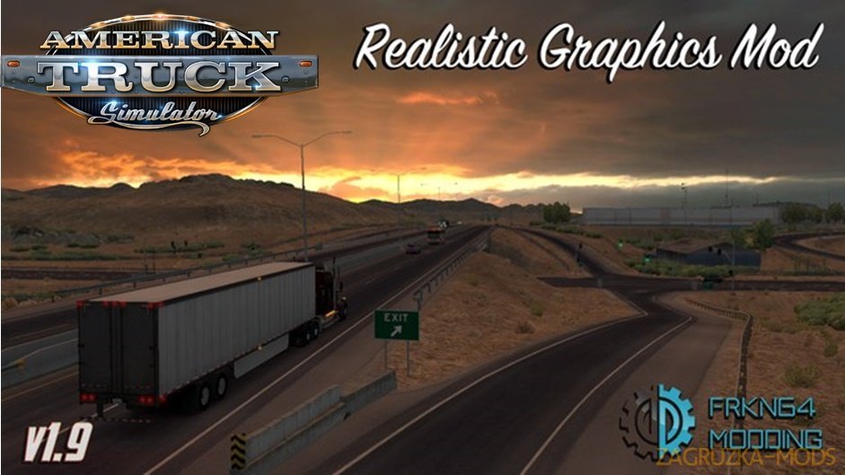 Realistic Graphics Mod for Ats v1.9.2