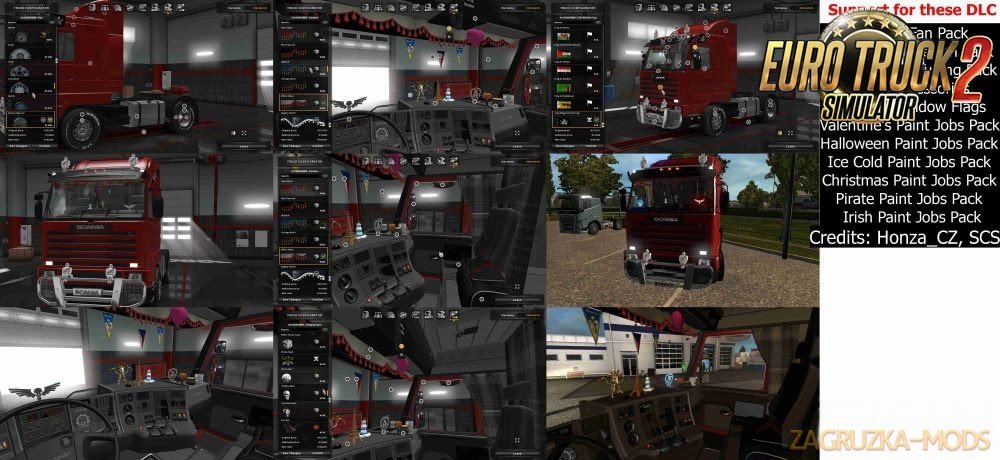 DLC cabin pack for Scania 143m[1.30]