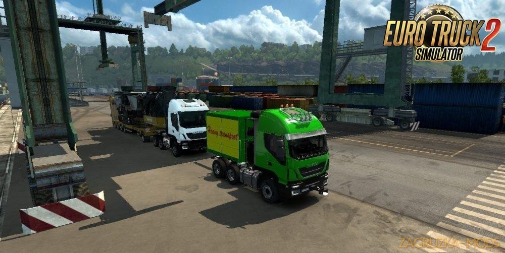 IVECO Heavy Haul Convoy Trailer Mod