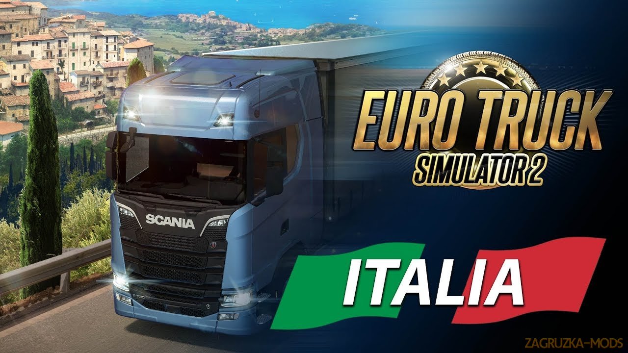 Promo trailer Italia DLC for Euro Truck Simulator 2