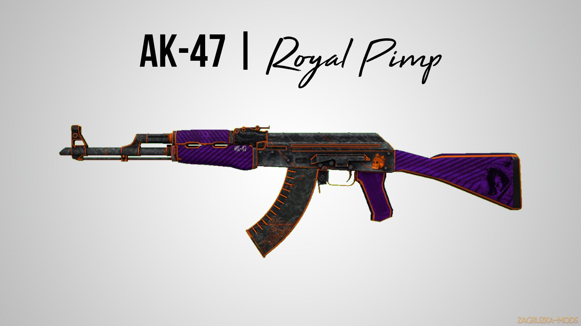 AK-47 Royal Pimp Skin v1.0 for CS:GO