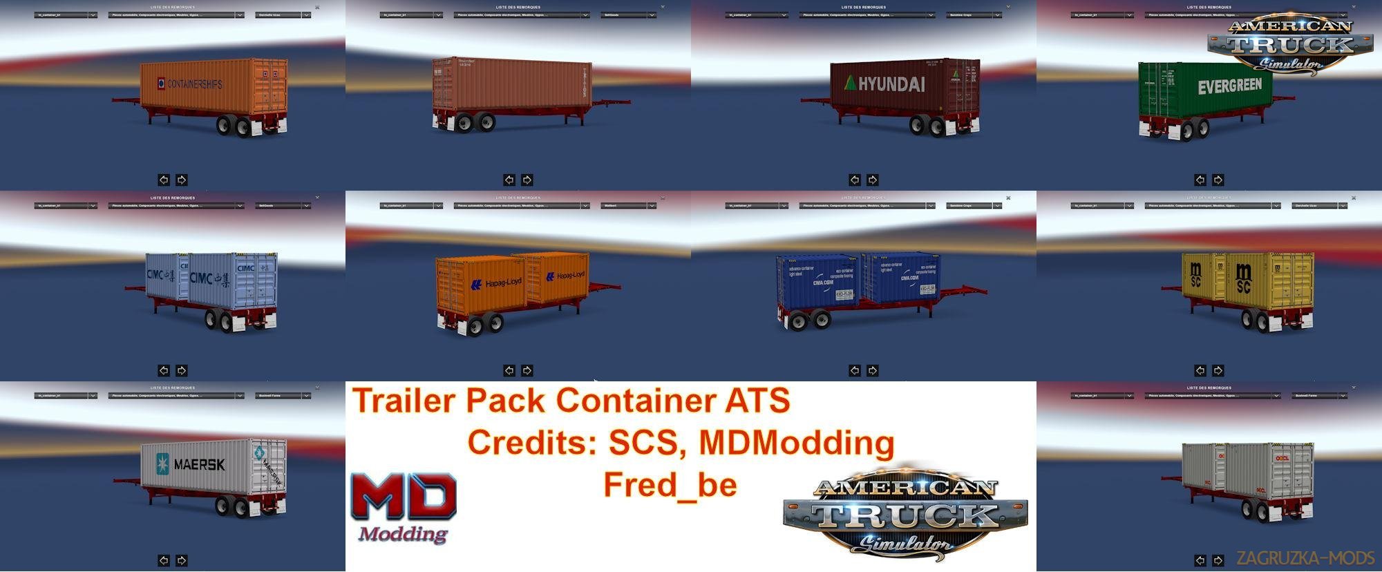 Trailer Pack Container v1.29 for Ats