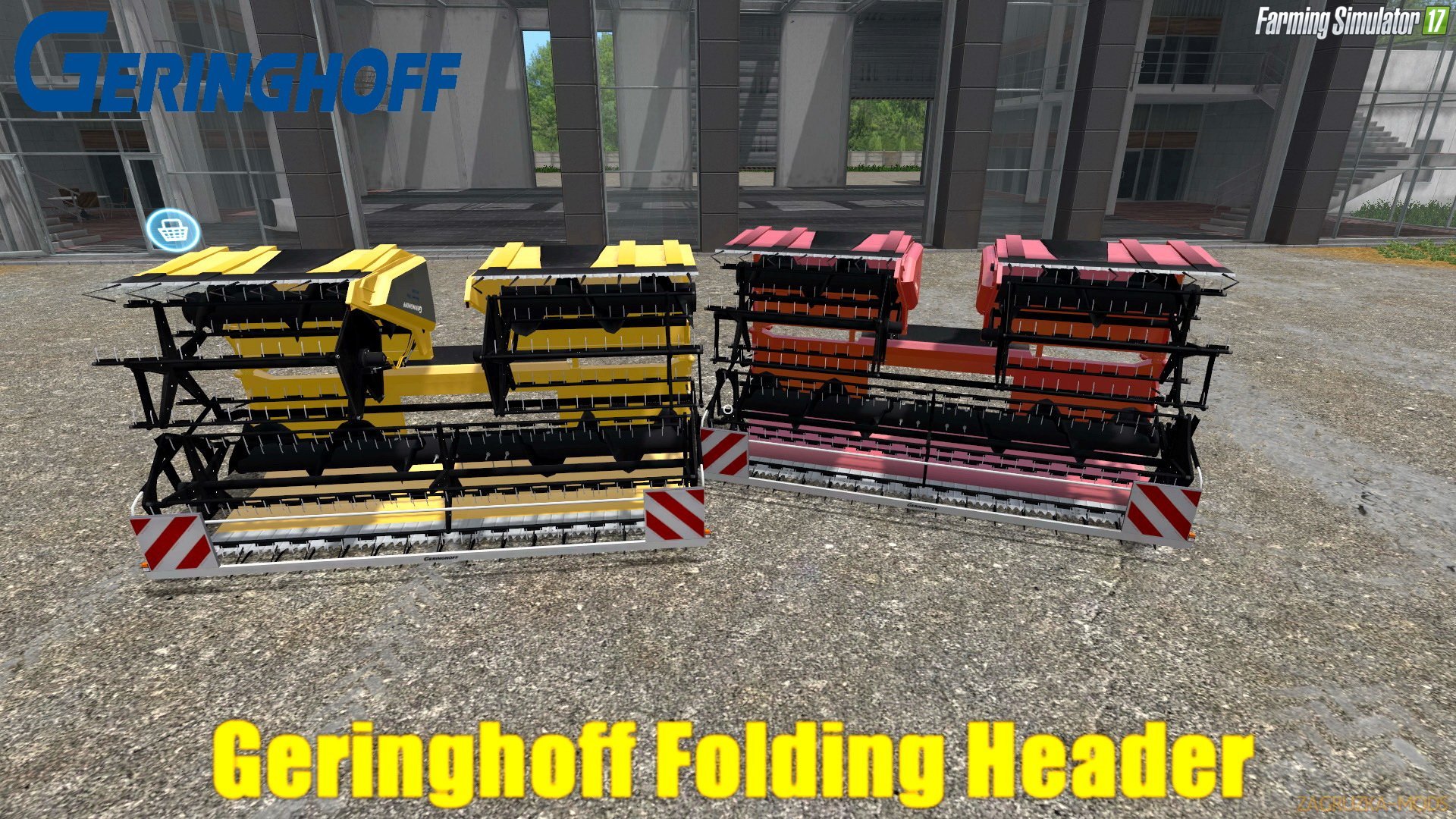 Geringhoff Folding Header v1.0 for FS 17
