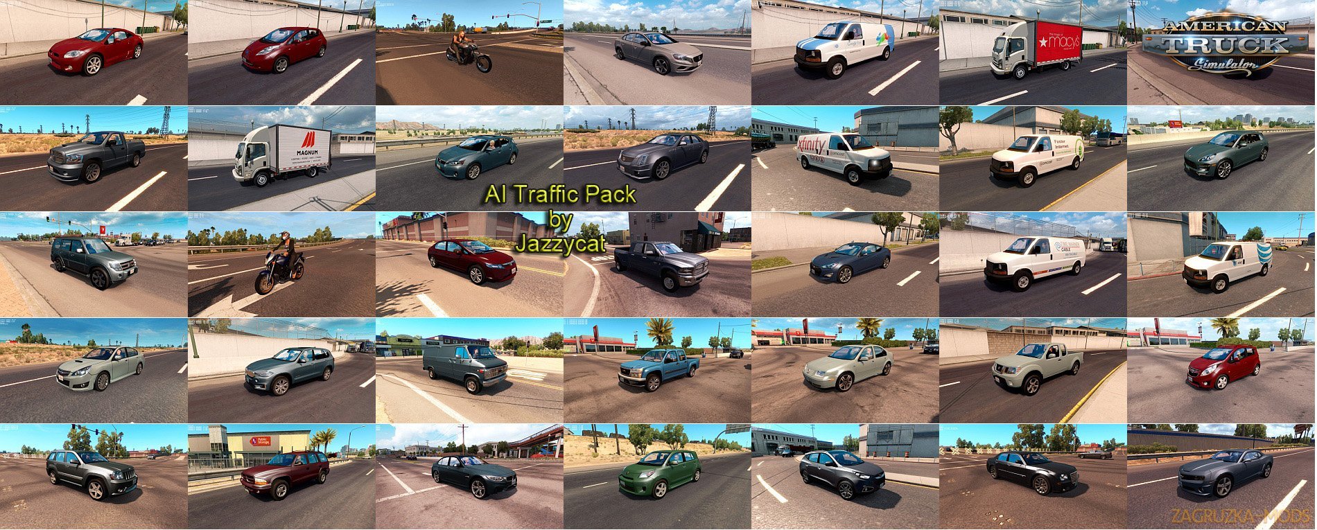 AI Traffic Pack v3.6 by Jazzycat AI Traffic Pack v3.6 by Jazzycat