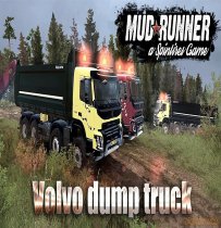 Volvo FMX 2014 Dump Truck v1.0 (v26.10.17) for Spin Tires: MudRunner