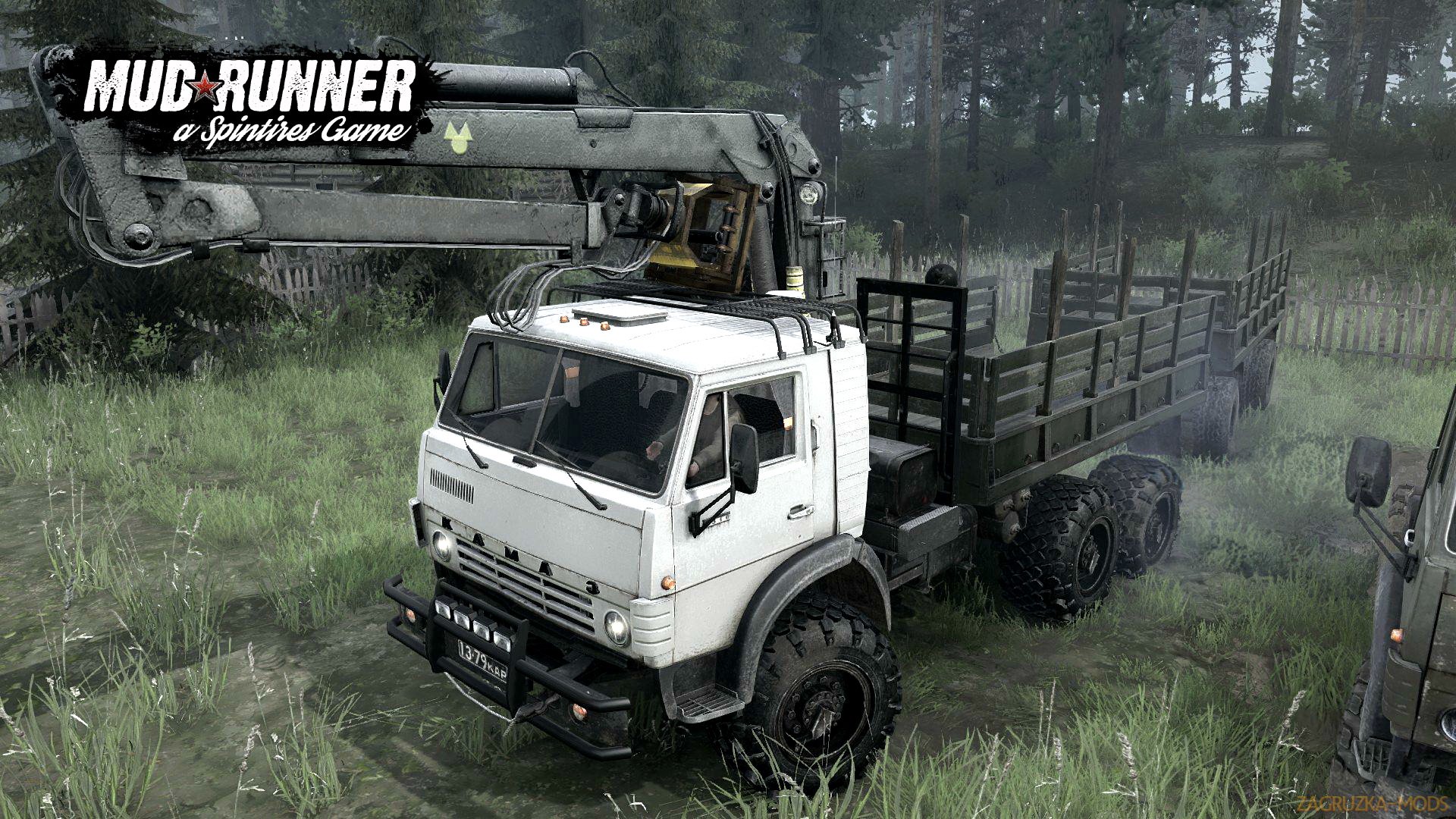 KamAZ 43101 (M) + KamAZ 43102 (M) v1.0 (v26.10.17) for SpinTires: MudRunner