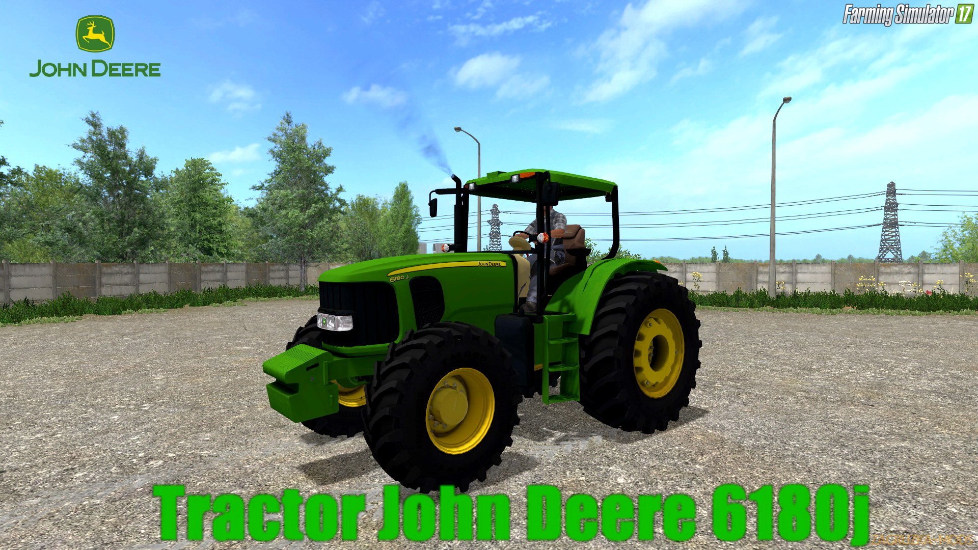 John Deere 6180j v2.0 for FS 17