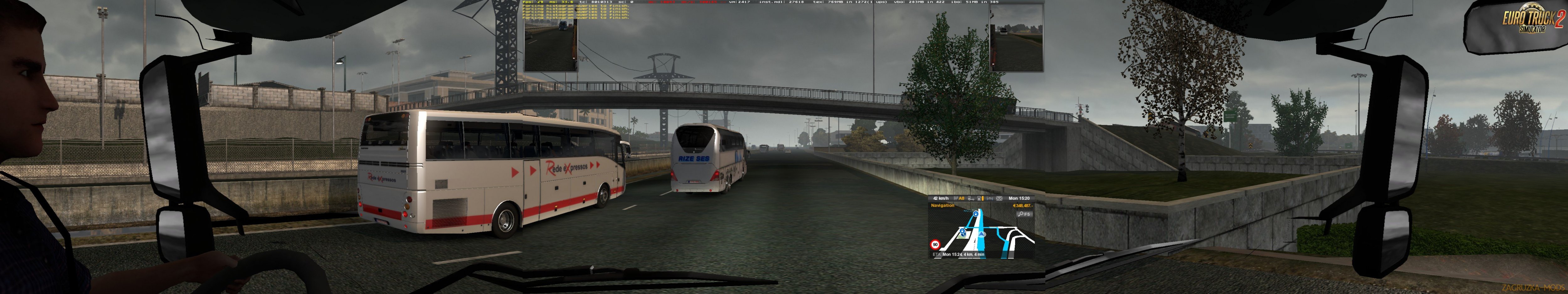 Wheel Camera (Cabin view mod) [1.28.x]