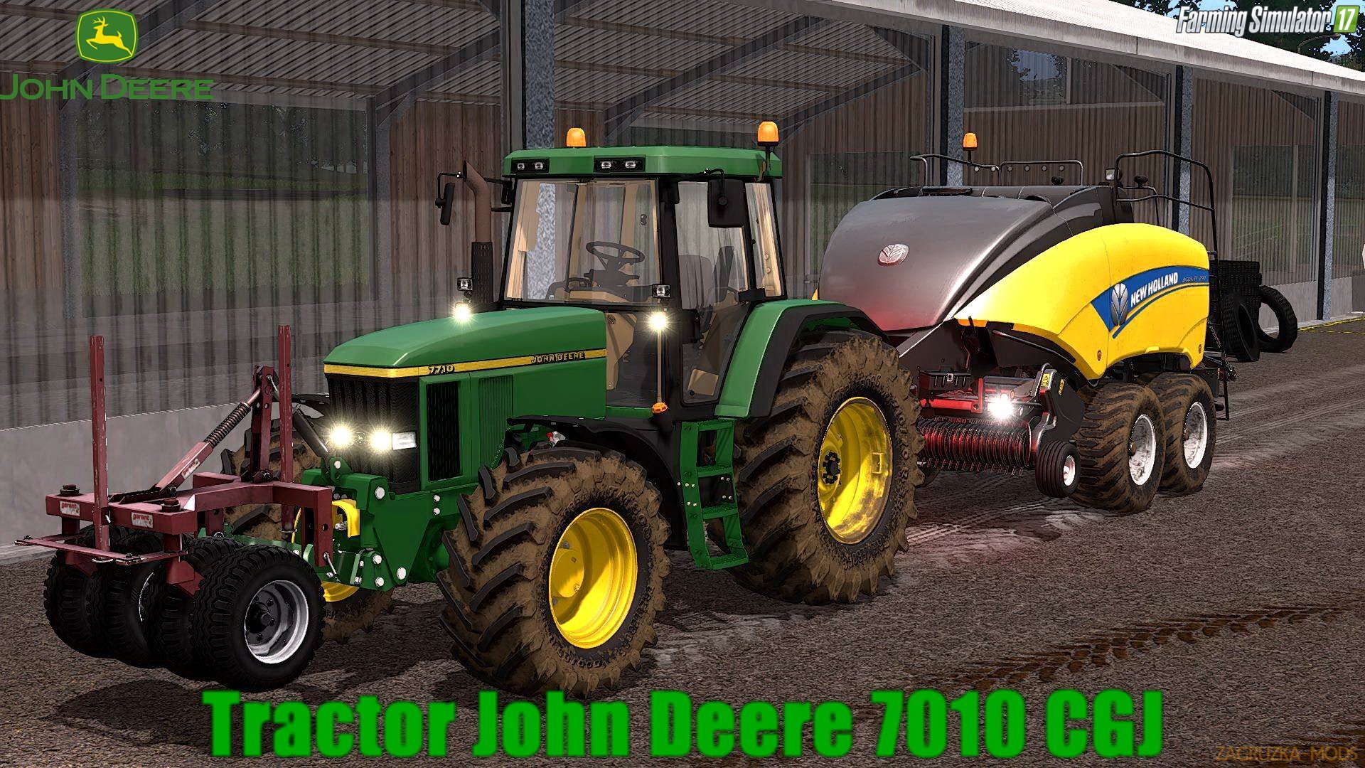 John Deere 7010 CGJ v1.0 for FS 17
