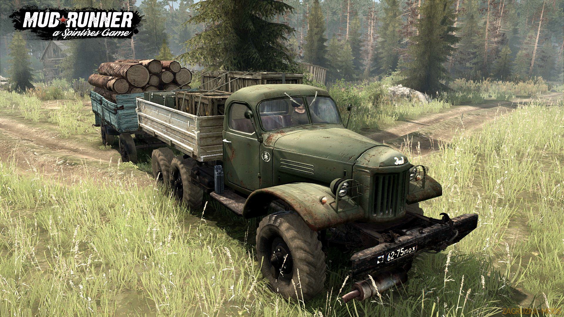Zil-157 v4.0 (v21.05.18) for SpinTires: MudRunner