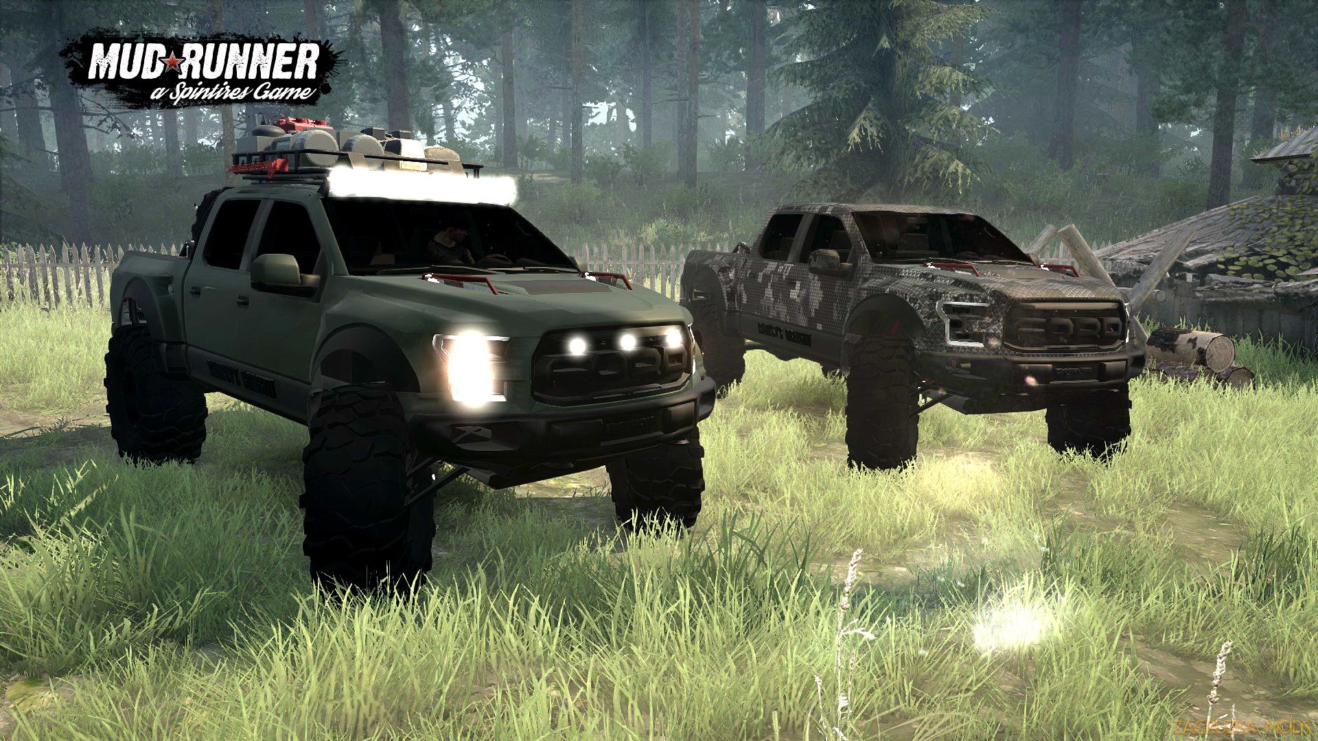 Ford Raptor 2016 v1.0 (v26.10.17) for SpinTires: MudRunner