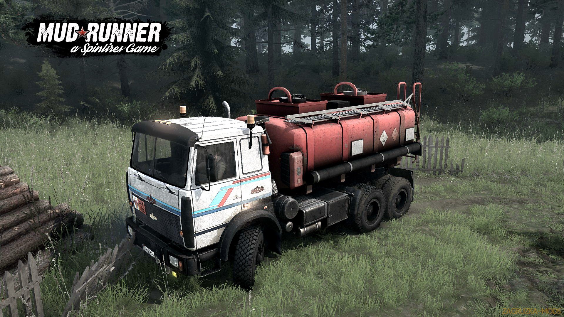 MAZ-6317 6X6 v1.0 (v26.10.17) for SpinTires: MudRunner